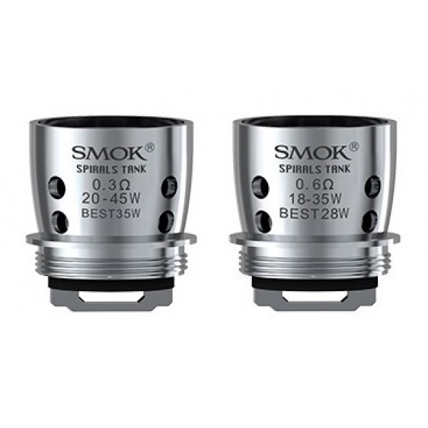SmokTech Spirals Tank 5 Pack Coils SmokTech Spirals Tank 5 Pack Coils