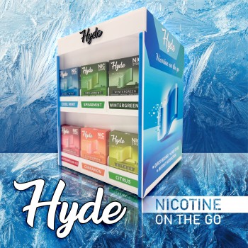 Hyde Nic Strips Pre-Filled Display 30CT (6 x 5packs)