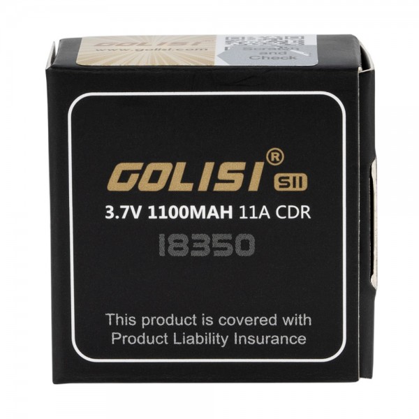 Golisi S11 18350 Battery