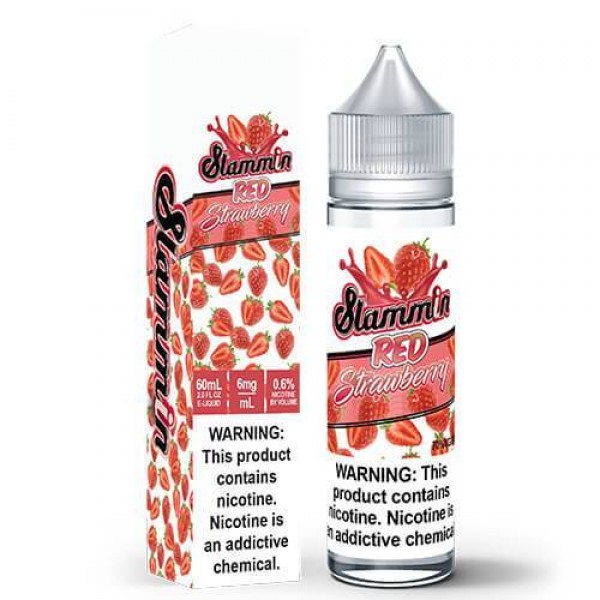 Slammin - Red Strawberry 60mL