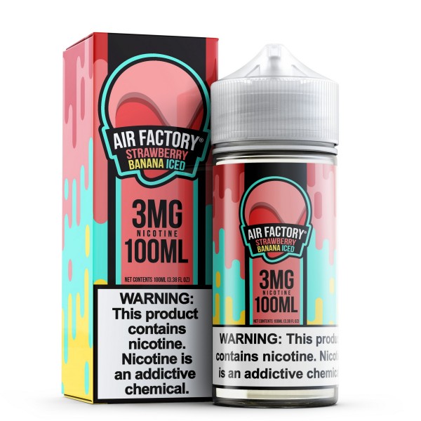 Air Factory Synthetic - Strawberry Banana Iced 100mL