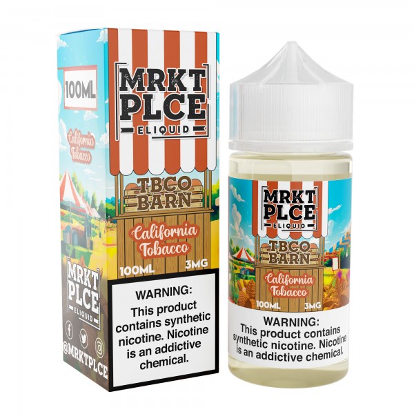 MRKT PLCE TBCO Barn - California Tobacco 100mL