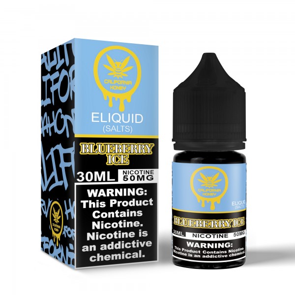 California Honey Salt - Blueberry Ice 30mL