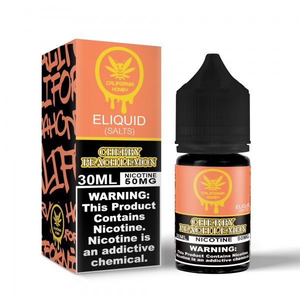 California Honey Salt - Cherry Peach Lemon 30mL