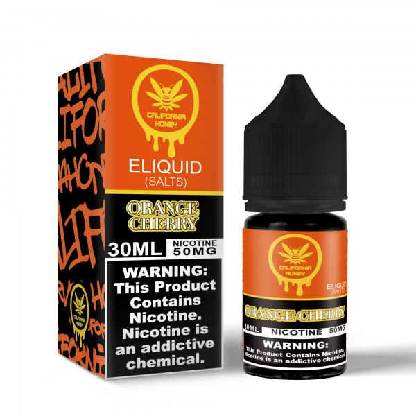 California Honey Salt - Orange Cherry 30mL