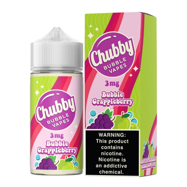 Chubby Bubble Vapes - Bubble Grappleberry 100mL