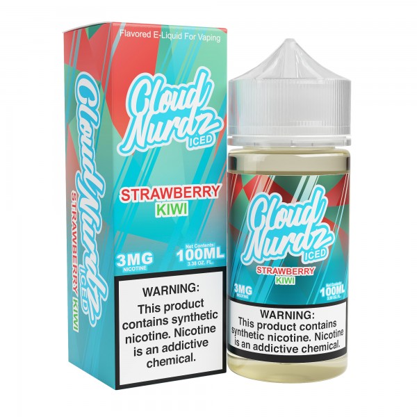 Cloud Nurdz Synthetic - Strawberry Kiwi ICED 100mL