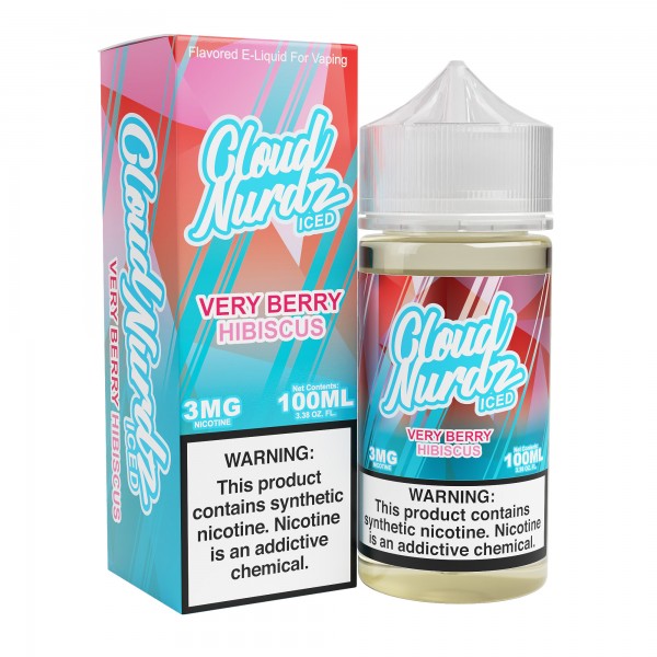 Cloud Nurdz Synthetic - Very Berry Hibiscus ICED 100mL