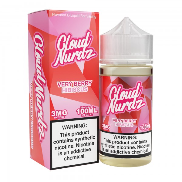 Cloud Nurdz Synthetic - Very Berry Hibiscus 100mL