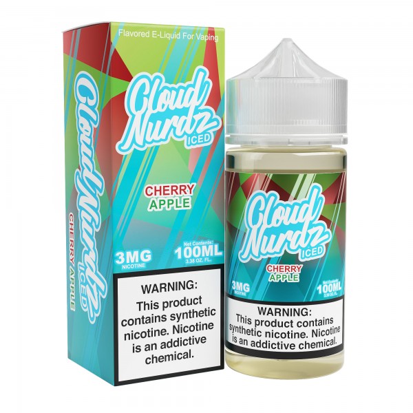 Cloud Nurdz Synthetic - Cherry Apple ICED 100mL