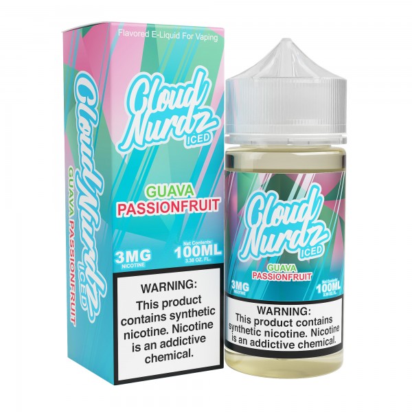 Cloud Nurdz Synthetic - Guava Passion Fruit ICED 100mL