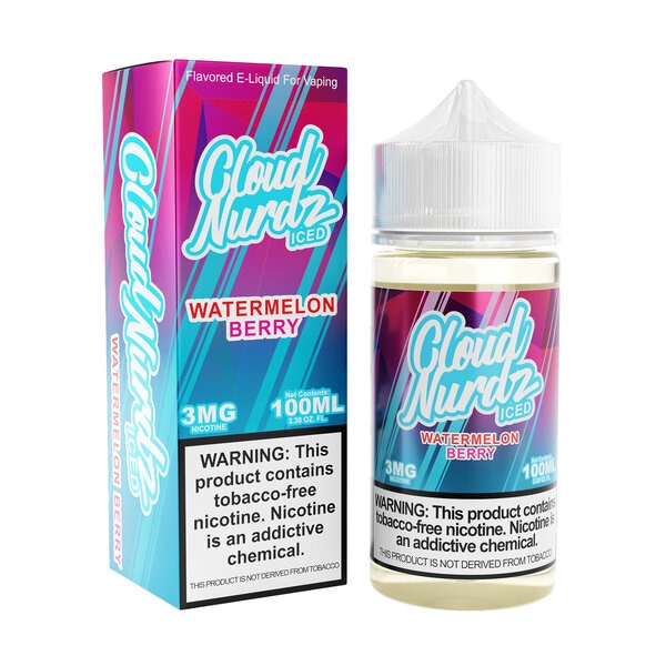 Cloud Nurdz Synthetic - Watermelon Berry ICED 100mL