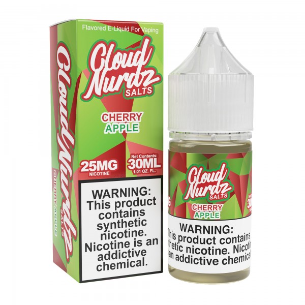 Cloud Nurdz Synthetic Salt - Cherry Apple 30mL