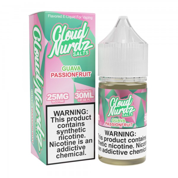 Cloud Nurdz Synthetic Salt - Guava Passion Fruit 30mL