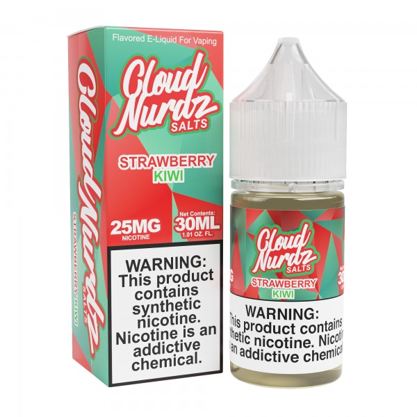 Cloud Nurdz Synthetic Salt - Strawberry Kiwi 30mL