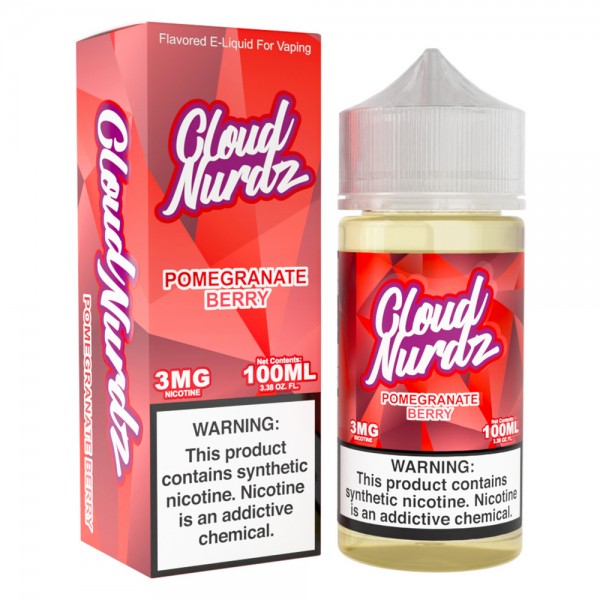 Cloud Nurdz Synthetic - Pomegranate Berry 100mL