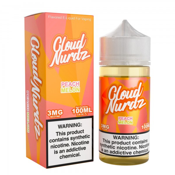 Cloud Nurdz Synthetic - Peach Melon 100mL