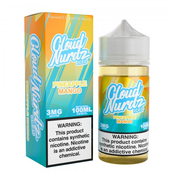 Cloud Nurdz Synthetic - Pineapple Mango ICED 100mL