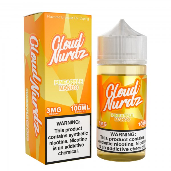 Cloud Nurdz Synthetic - Pineapple Mango 100mL