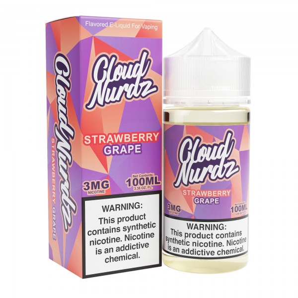Cloud Nurdz Synthetic - Grape Strawberry 100mL