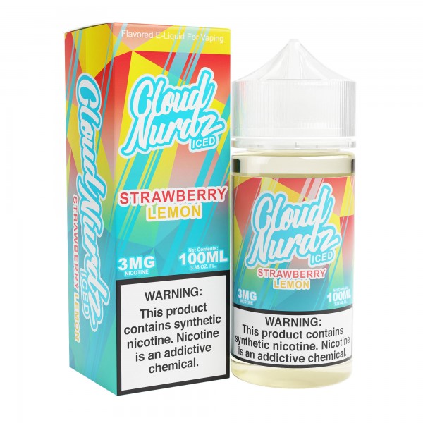 Cloud Nurdz Synthetic - Strawberry Lemon ICED 100mL