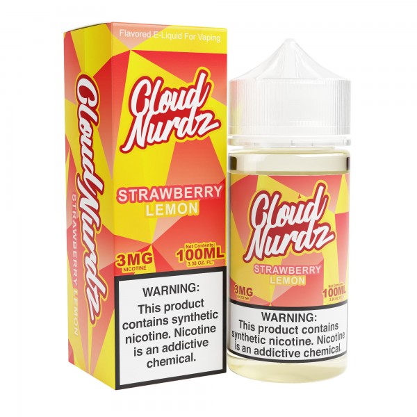 Cloud Nurdz Synthetic - Strawberry Lemon 100mL