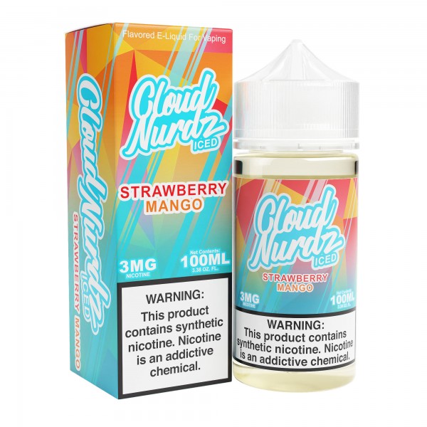 Cloud Nurdz Synthetic - Strawberry Mango ICED 100mL