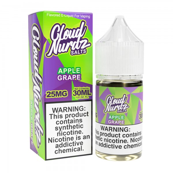 Cloud Nurdz Synthetic Salt - Grape Apple 30mL