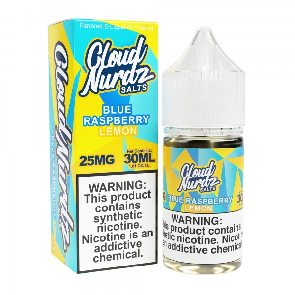 Cloud Nurdz Synthetic Salt - Blue Raspberry Lemon 30mL