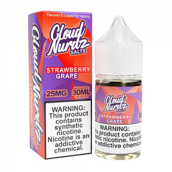Cloud Nurdz Synthetic Salt - Grape Strawberry 30mL