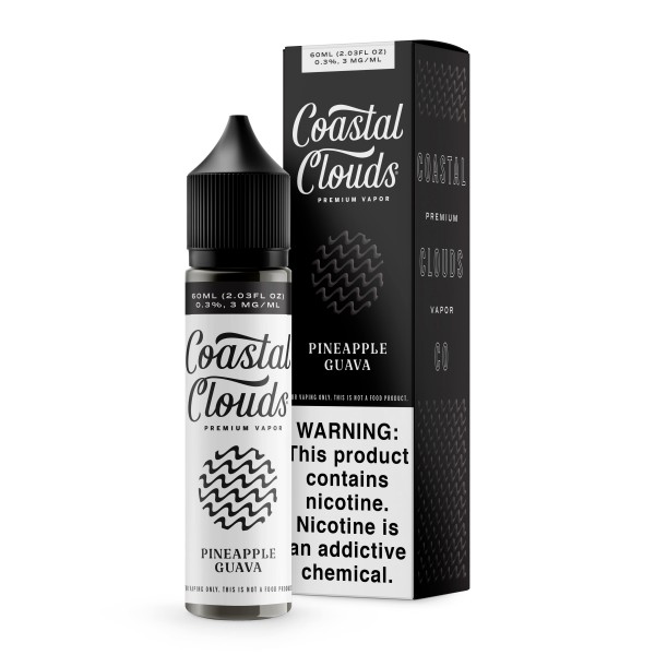 Coastal Clouds - Pineapple Guava 60mL (Previously Guava Punch)
