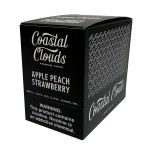 Coastal Clouds Salt Full Display Box 15CT - Apple Peach Strawberry 15x15mL 