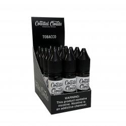 Coastal Clouds Salt Full Display Box 15CT - Tobacco 24mg 15x15mL