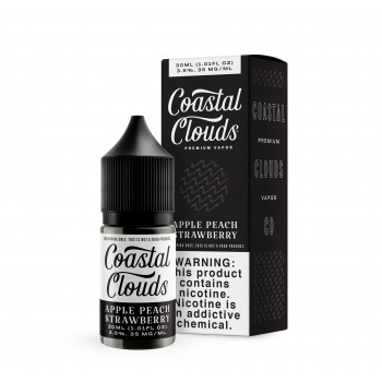 Coastal Clouds Salt - Apple Peach Strawberry 30mL