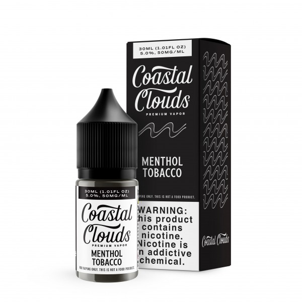 Coastal Clouds Salt - Menthol Tobacco 30mL