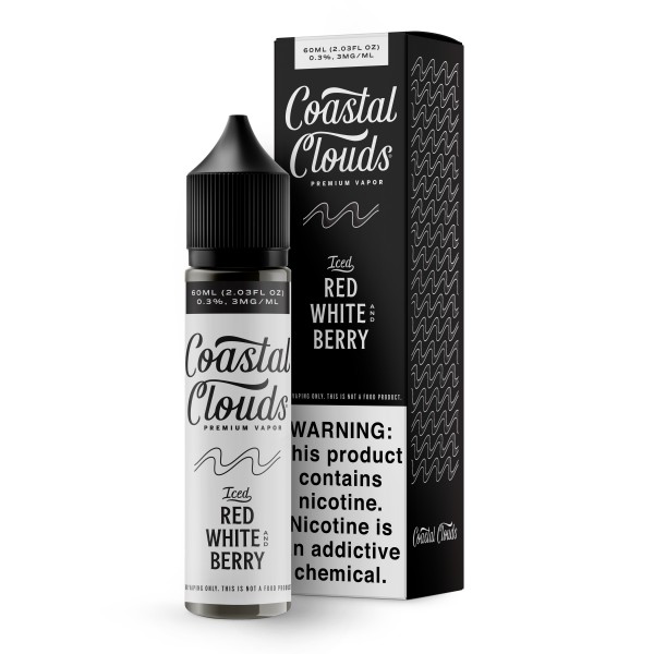 Coastal Clouds - Iced Red White & Berry 60mL
