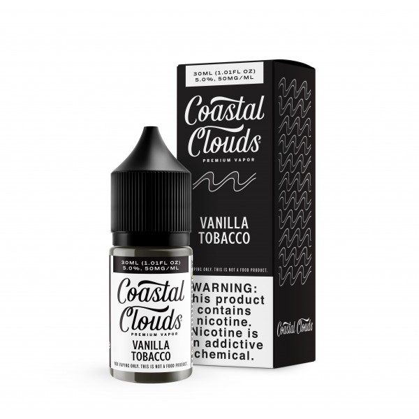 Coastal Clouds Salt - Vanilla Tobacco 30mL