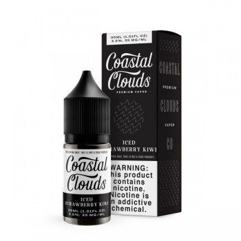 Coastal Clouds Salt - Iced Strawberry Kiwi 30mL