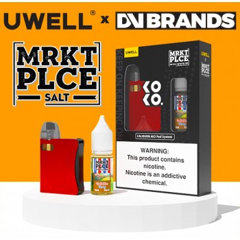 MRKT PLCE Salt x Uwell Caliburn AK3 - E-Liquid + Device Bundle