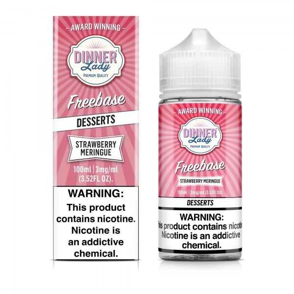 Dinner Lady - Strawberry Meringue 100mL