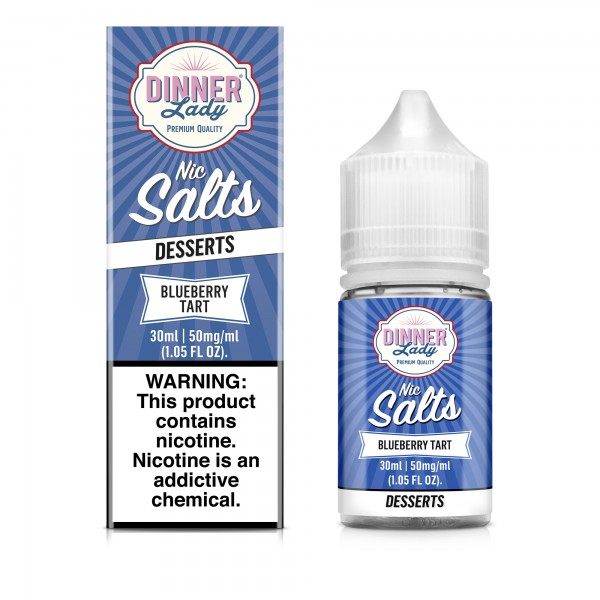 Dinner Lady Salt - Blueberry Tart 30mL