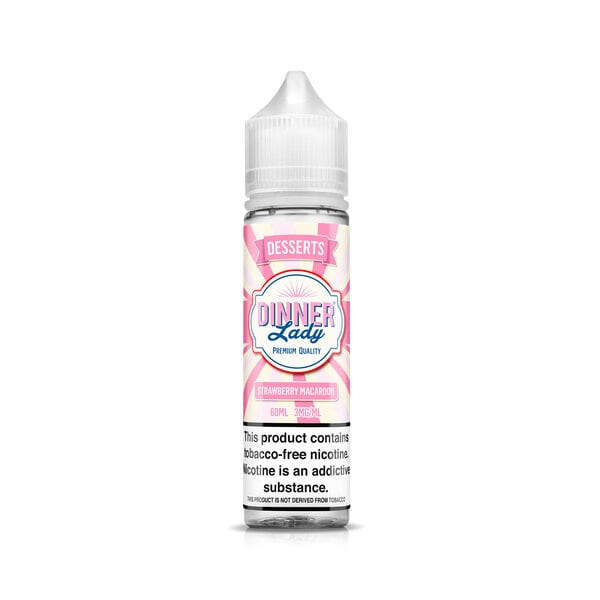 Dinner Lady Synthetic - Strawberry Macaroon 60mL