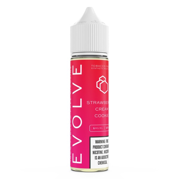 Evolve E-Liquids Synthetic - Strawberry Cream Cookie 60mL