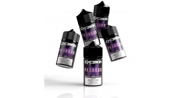 elf bar vape uk Excision Eliquid – Paradox - Pitch Black Mt. Dew, mixed with grape, citrus,  and dark berries - 60ml bottle 80/20 VG/PG