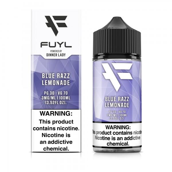 FUYL Powered by Dinner Lady - Blue Razz Lemonade 100mL