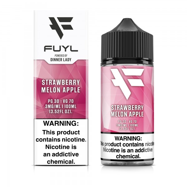 FUYL Powered by Dinner Lady - Strawberry Melon Apple 100mL