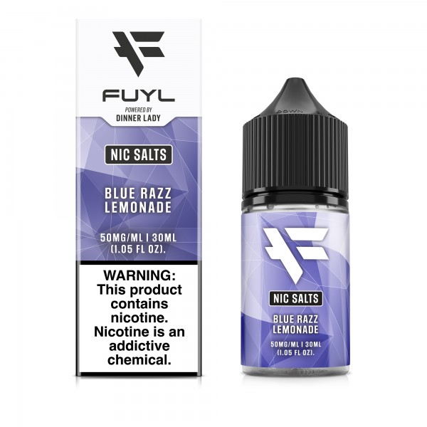 FUYL Salts Powered by Dinner Lady - Blue Razz Lemonade 30mL