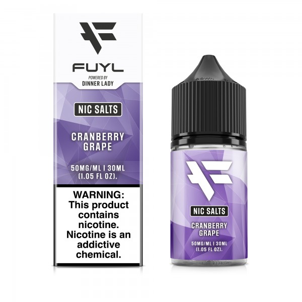 FUYL Salts Powered by Dinner Lady - Cranberry Grape 30mL