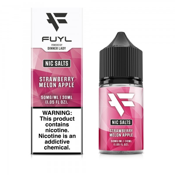 FUYL Salts Powered by Dinner Lady - Strawberry Melon Apple 30mL