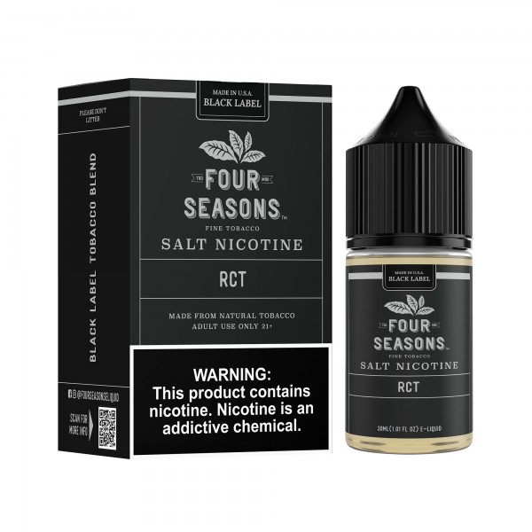 Four Seasons Salt Black Label - RCT 30mL